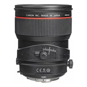 Lente Canon TS E24mm F/3.5L II Aumento Máximo 0,34x