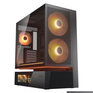 Gabinete Cougar Cfv235 Mesh Vision Black