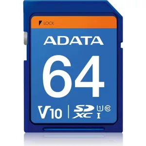 Memoria SD Adata Premier UHS-I 64GB C10
