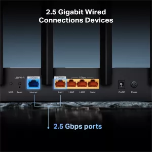 Router Inalámbrico Tp-Link Archer Be400 Doble Banda Wi-Fi 7 Be6500