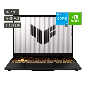 Notebook Gamer Asus Tuf 16'' Core I5 16gb 512gb Win11 Rtx5050