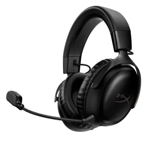 Audífono HyperX Cloud III negro inalámbricos