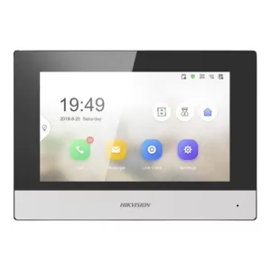 PANTALLA DE INTERIOR HIKVISION DS-KH6320-WTE1(O-STD) TÁCTIL WIFI / POE 305301409