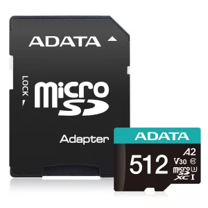 Memoria Adata Pro MicroSDXC UHS-I3 512gb C10