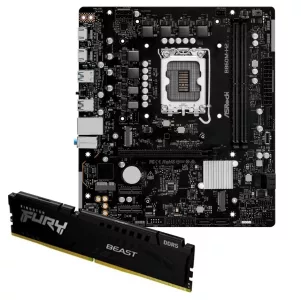 Combo Mother Asrock B860M-H2 + Memoria Kingston DDR5 16GB