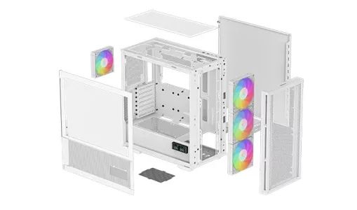 Gabinete Deepcool CH560 Digital Blanco