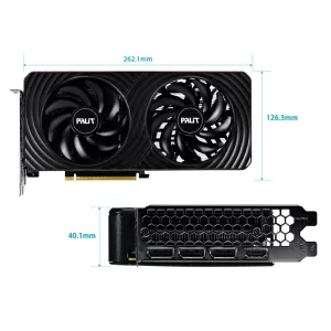 Tarjeta Palit Geforce Rtx 5050 Dual Oc 8gb Gddr6