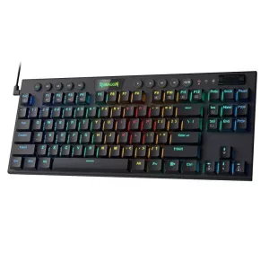 Redragon Horus TKL Black Red Switch Spanish Wired K622 RGB SP