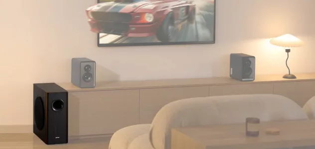 Parlante Edifier T5s subwoofer negro