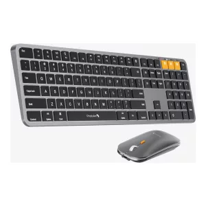 Combo Mouse y Teclado Retroiluminado Bluetooth ProtoArc Km100-a