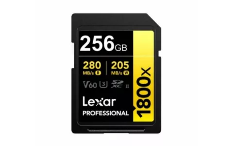 Memoria SDXC Lexar Pro 1800X 256GB UHS-II Gold Series