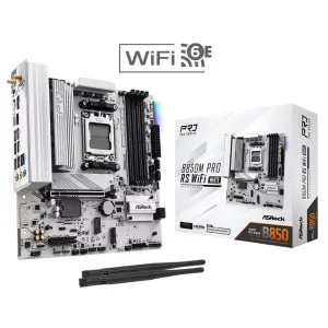 Motherboard Asrock B850m Pro Rs WiFi White Am5