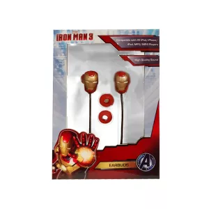 Auriculares Cableados 3,5mm Iron Man 3