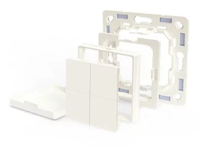 Control Smart Shelly BLU Wall Switch 4 Bluetooth