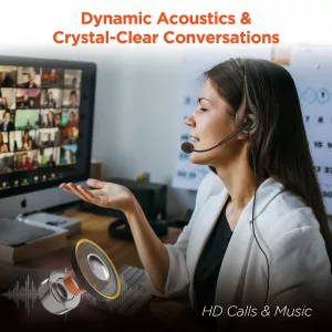 Auriculares Cableados 3,5mm Usb Hypergear V100 Office