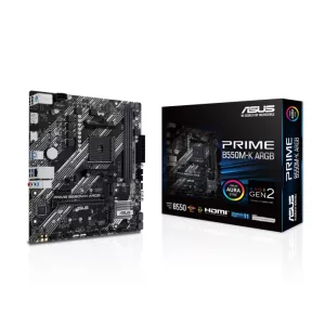 Mother Asus PRIME B550M-K ARGB AM4