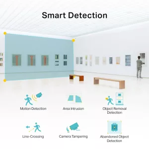Cámara Seguridad Ext Tp-Link Vigi C230I Mini Color Día Noche 2K 3mp