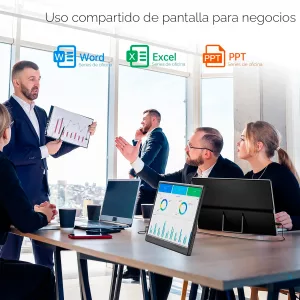 Monitor Portable YXK Pm1562 15,6'' 1080p Soporte Integrado