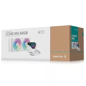 Cooler Liquido DeepCool LT360 ARGB blanco