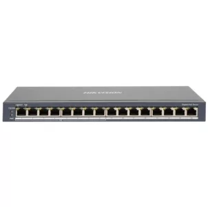 Switch PoE Hikvision 16 puertos gigabit 110W