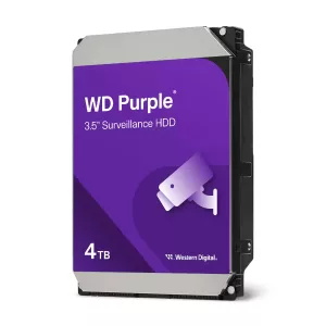 Disco duro interno Western Digital Purple 4TB para Videovigilancia SATA 3.5