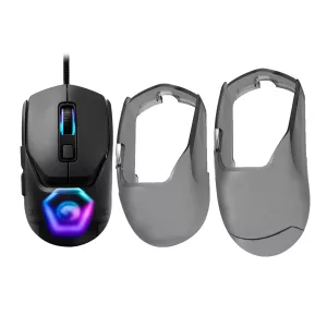 Mouse Gamer Marvo 12000dpi RGB Puños Intercambiables