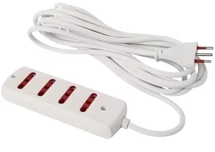 Alargue 5 metros 4xbipaso a ficha 3L Conatel