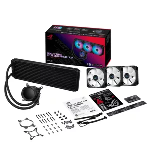 Cooler Liquido Asus ROG Strix LC III 360 ARGB LCD negro