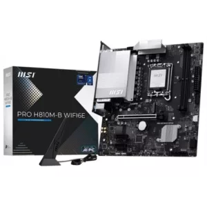 Tarjeta Madre MSI PRO H810M-B WIFI6E