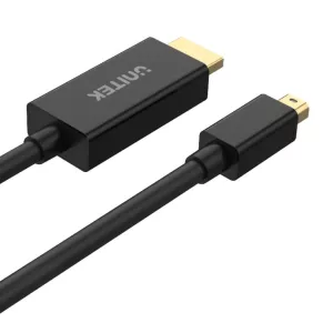 Cable Unitek Mini DisplayPort a HDMI 1.8m