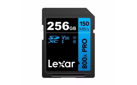 Memoria SDXC Lexar 800X Pro 256GB Blue Series