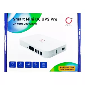 Ups Batería Litio Recargable Respaldo Olax D8 Pro 20000mha