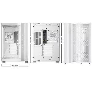 Gabinete be quiet! Light Base 600 LX Blanco