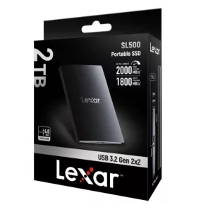 Disco SSD Lexar SL500 2TB portable con set magnetico