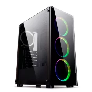 Gabinete Gaming Perseo Hero 3 Fanes Argb