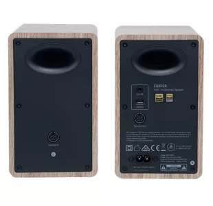 Parlantes Edifier 2.0 M60 66W bluetooth roble