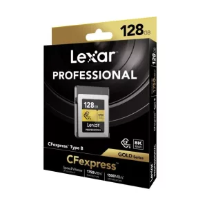 Memoria CFexpress Lexar Pro 128GB Tipo B Gold Series