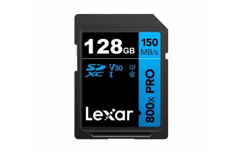 Memoria SDXC Lexar 800X Pro 128GB Blue Series