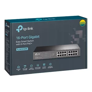 Switch De Escritorio Tp-Link Tl-sg1016p 16 Puertos Gigabit Con 8 PoE+