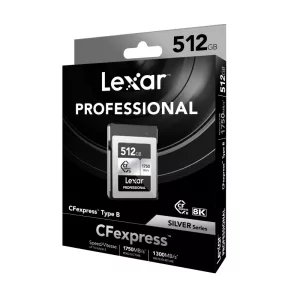 Memoria CFexpress Lexar Pro 512GB Tipo B Silver Series
