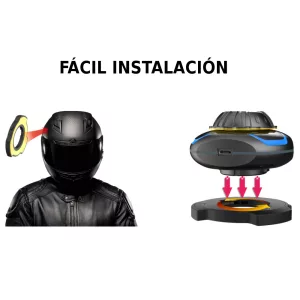 Auricular Casco Conducción Ósea Headset Ipx6 Bt
