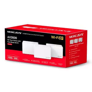 Access Point Mercusys Halo H80x 2,4ghz/5ghz Ax3000 Pack x3