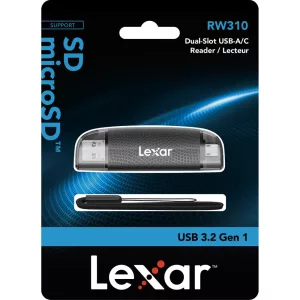 Lector Lexar Dual-Slot USB-A y USB-C