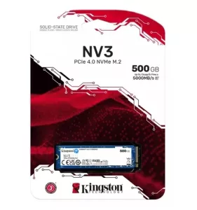 Disco SSD NV3 Kingston 500GB NVMe M.2 2280 PCIe Gen4x4