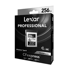 Memoria CFexpress Lexar Pro 256GB Tipo B Silver Series