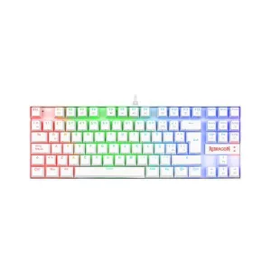 Redragon K552 Kumara RGB ES Blanco Red Switch