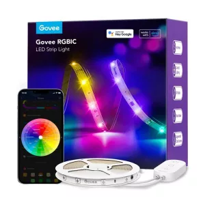 CABLE DE LUCES GOVEE RGBIC BASIC WIFI BLUETOOTH LED STRIP LIGHTS H618A