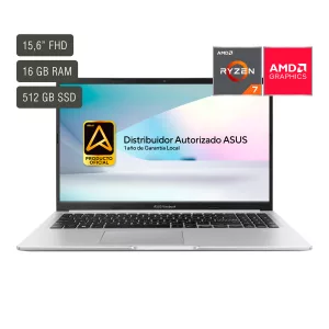 Notebook Asus Vivobook 15,6'' Ryzen 7 16gb 512gb Win11