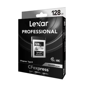 Memoria CFexpress Lexar Pro 128GB Tipo B Silver Series