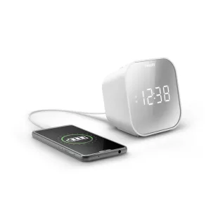 Radio Reloj Philips Tar4406 Cargador Usb Fm